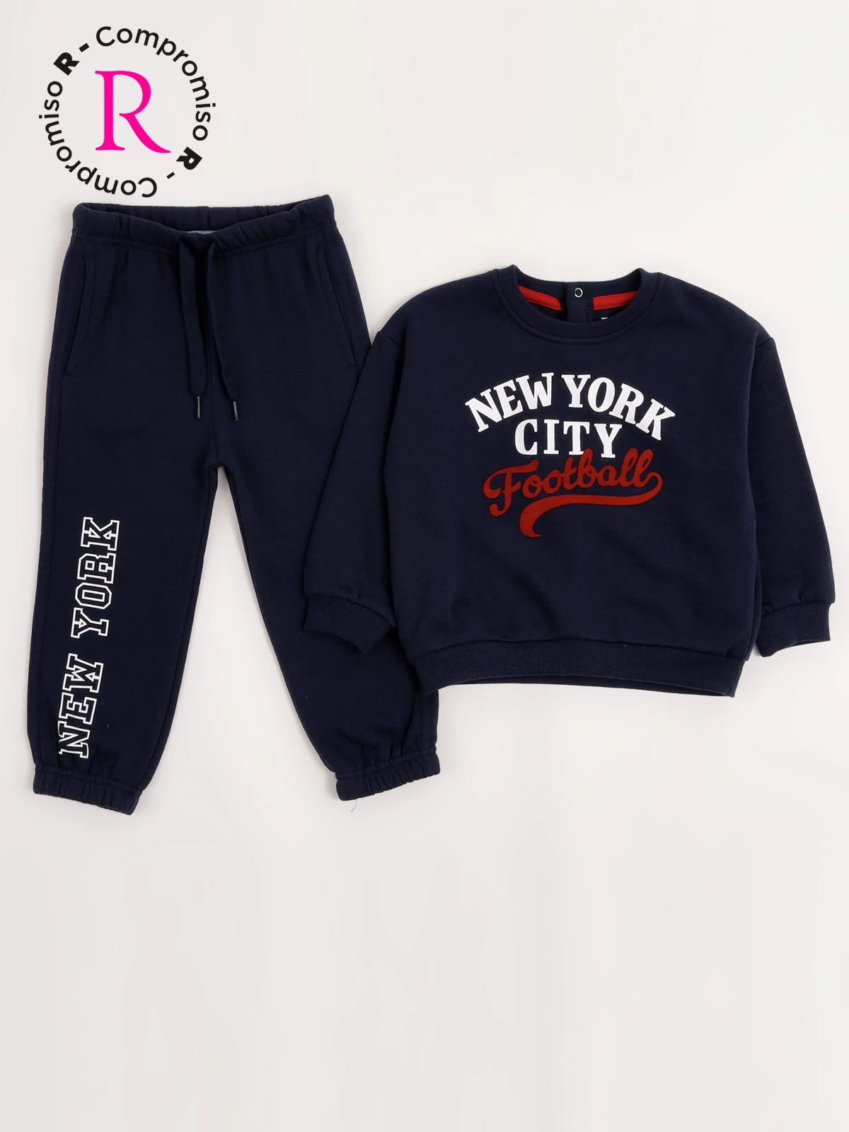 CONJUNTO CITY POLERA + BUZO FRANELA BEBÉ NIÑO BABY HARVEST - 3