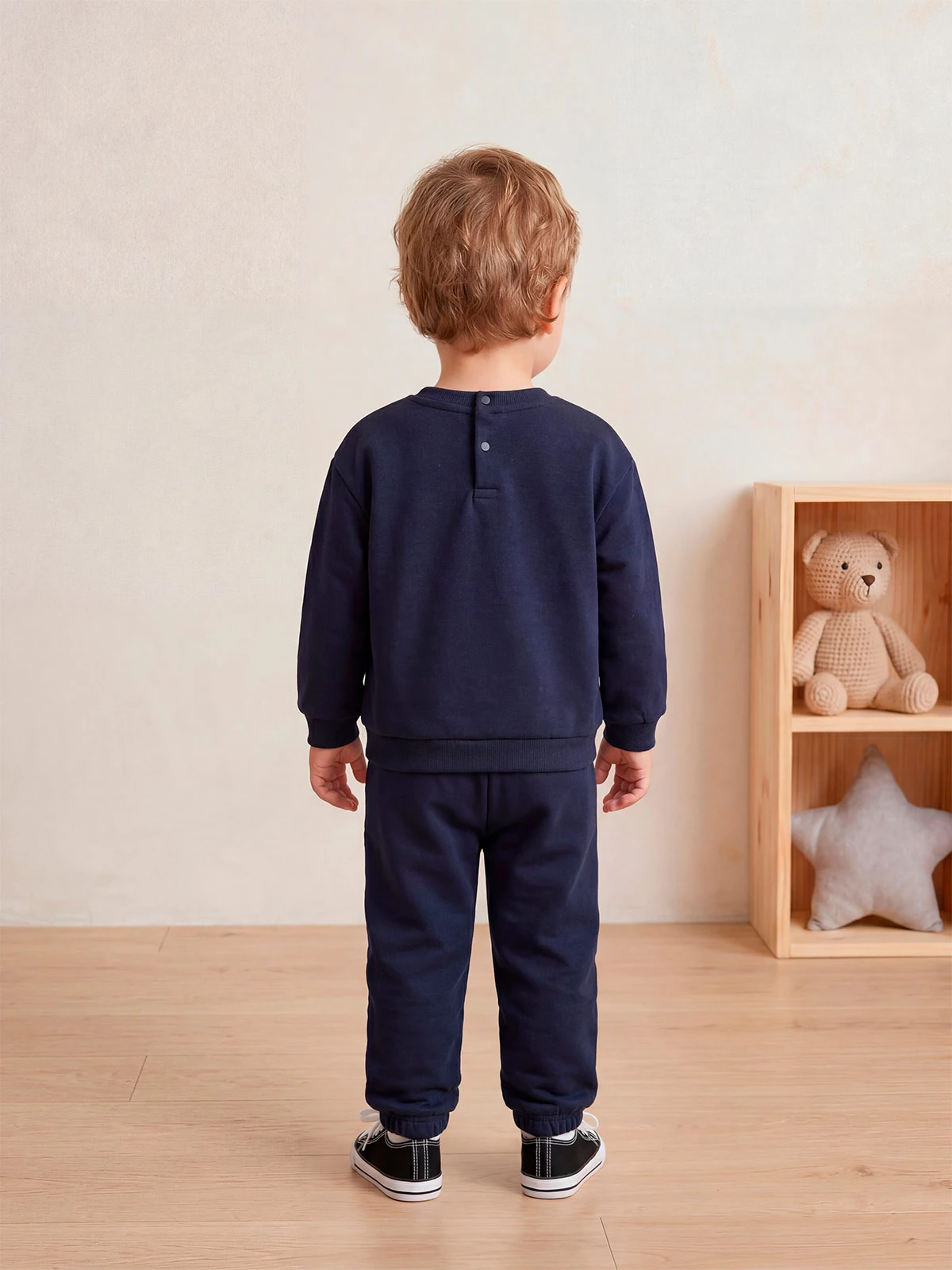 CONJUNTO CITY POLERA + BUZO FRANELA BEBÉ NIÑO BABY HARVEST - 2