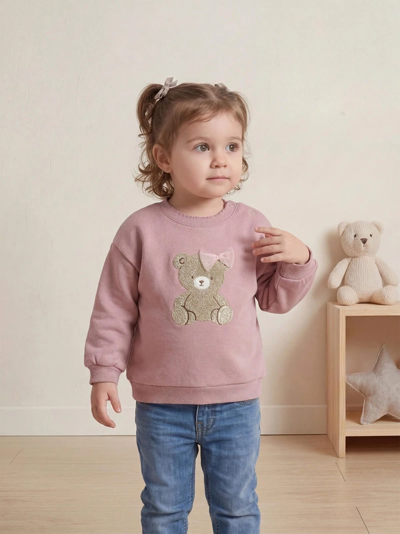POLERA NICE FRANELA BEBÉ NIÑA BABY HARVEST - 1