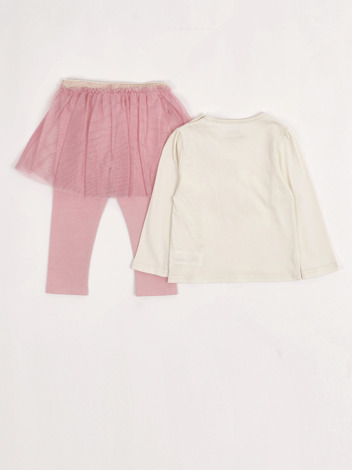 CONJUNTO POLO + LEGGINS ALGODÓN NIÑA BABY HARVEST - 4