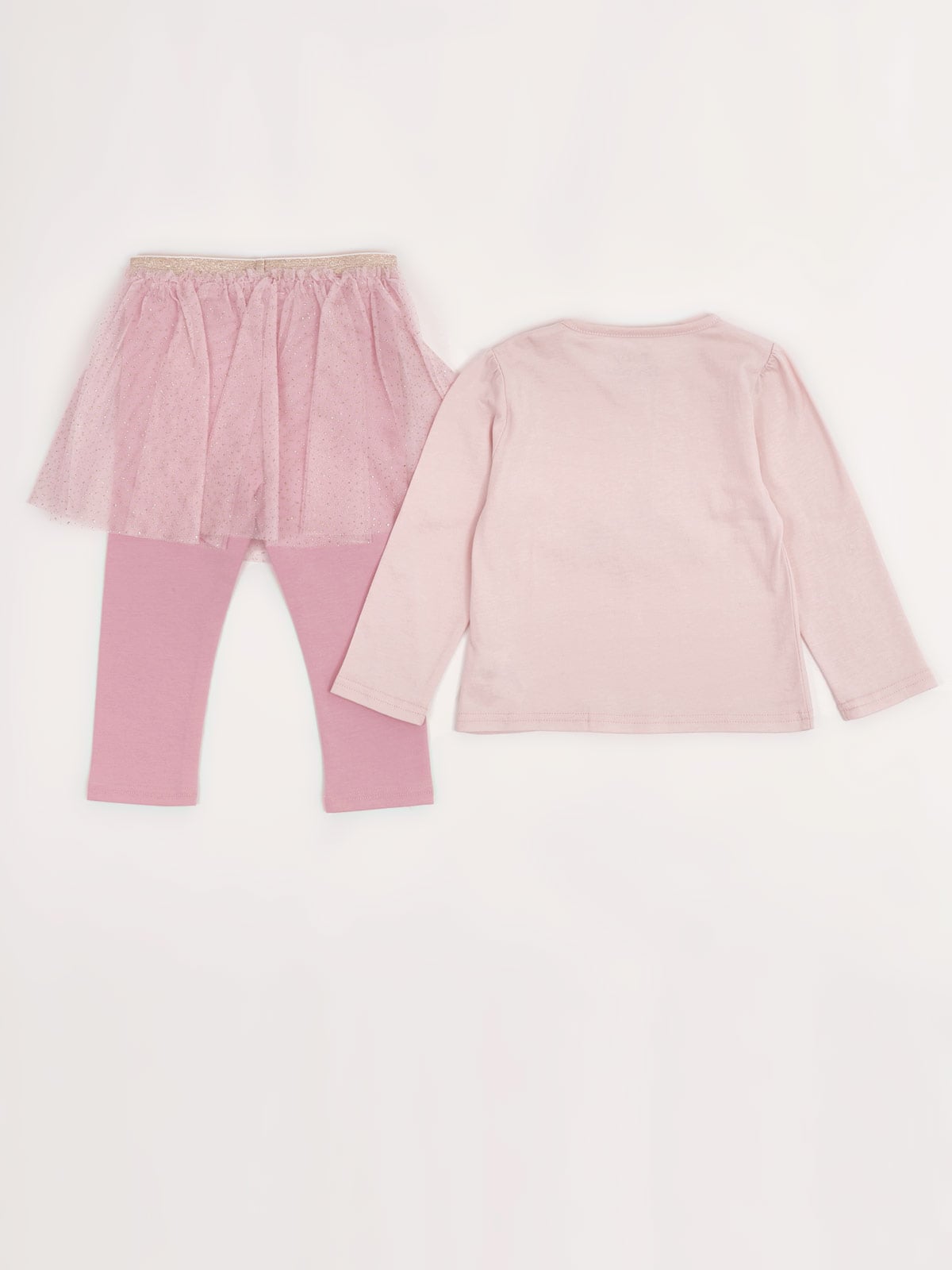 CONJUNTO POLO + LEGGINS ALGODÓN NIÑA BABY HARVEST - 4