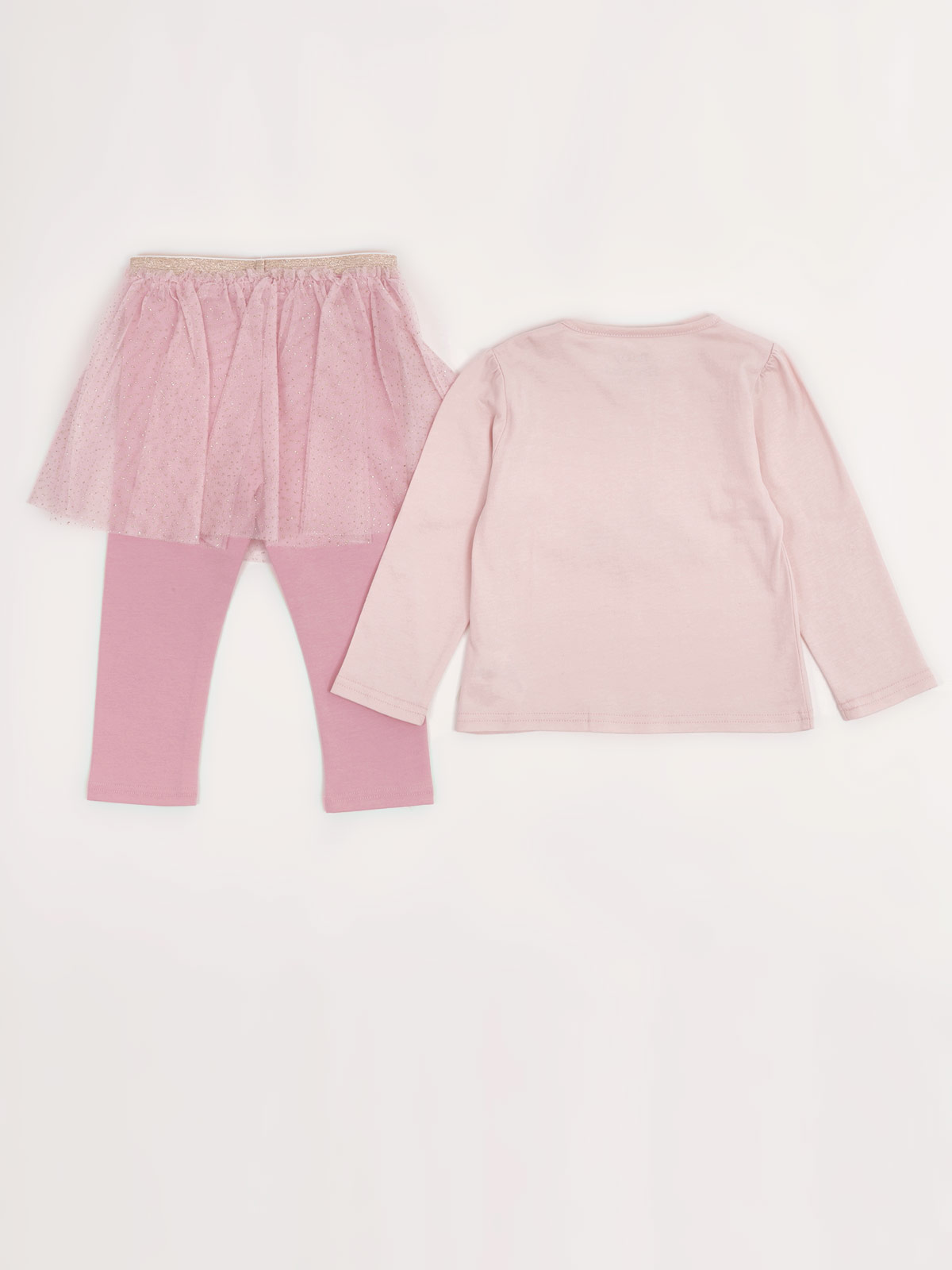 CONJUNTO POLO + LEGGINS ALGODÓN NIÑA BABY HARVEST - 4