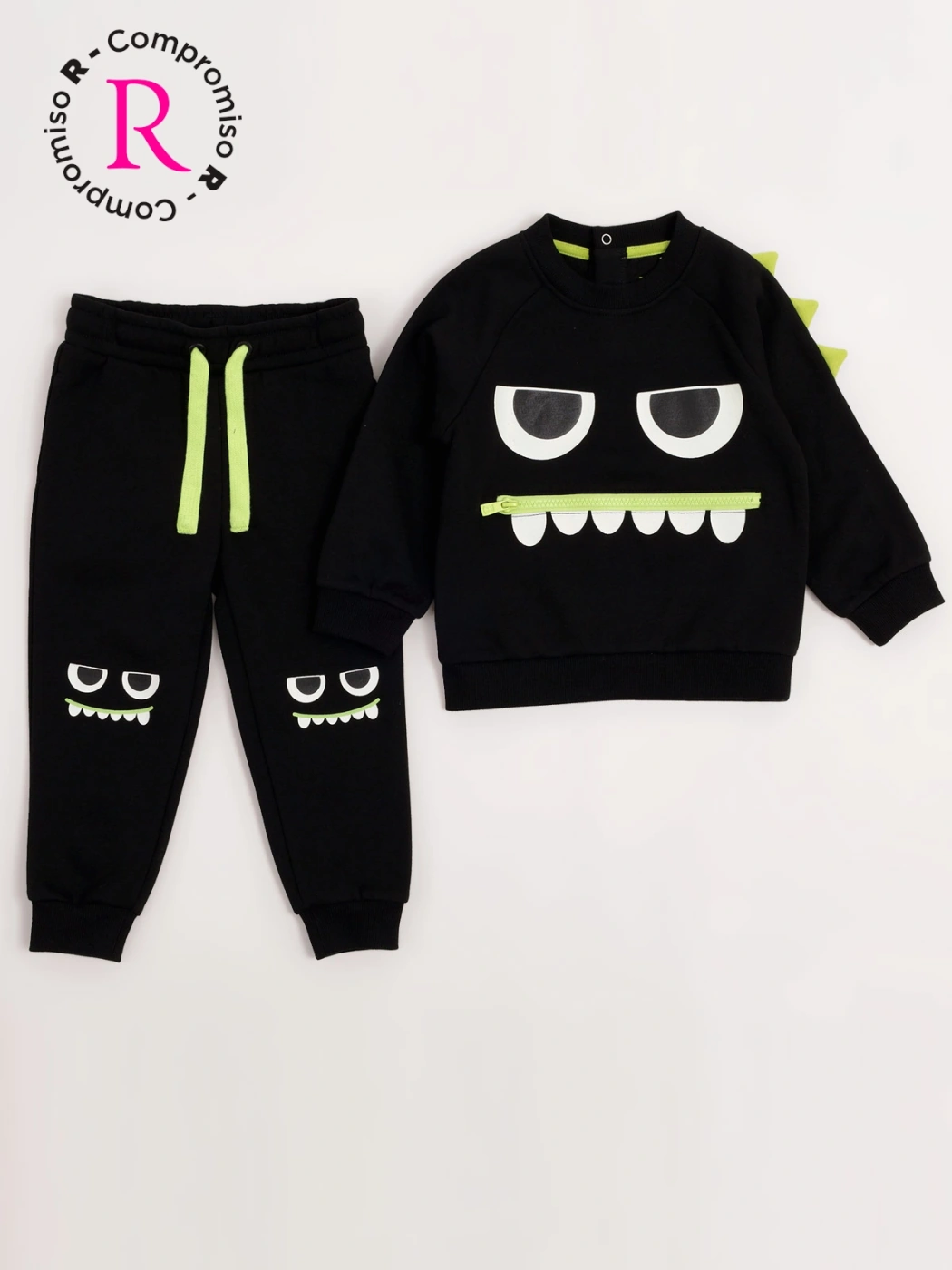 CONJUNTO POLERA + BUZO ALGODÓN NIÑO BABY HARVEST - 2