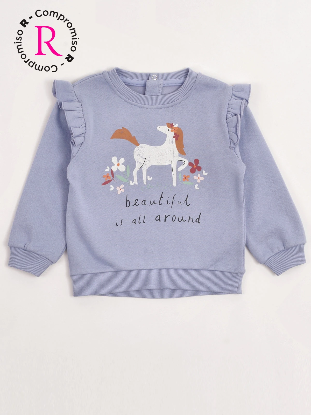 POLERA ALGODÓN NIÑA BABY HARVEST - 1