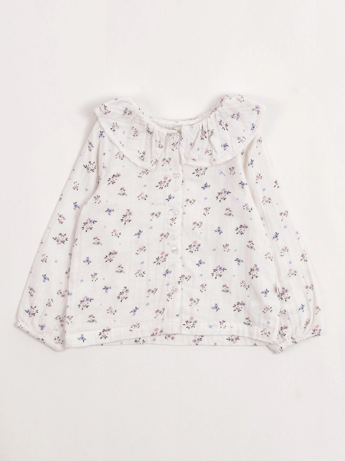 BLUSA CUTE MANGA LARGA MUSELINA BEBÉ NIÑA BABY HARVEST - 1