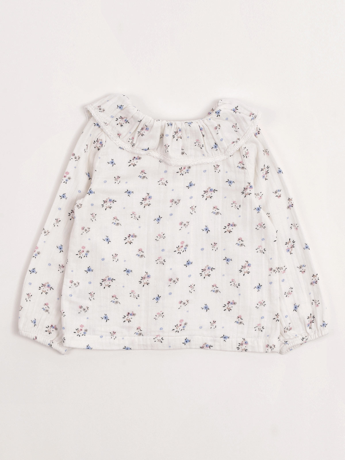 BLUSA CUTE MANGA LARGA MUSELINA BEBÉ NIÑA BABY HARVEST - 2