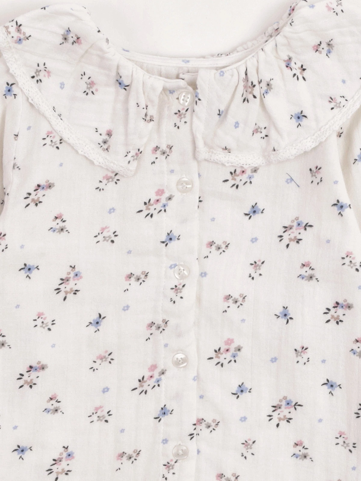 BLUSA CUTE MANGA LARGA MUSELINA BEBÉ NIÑA BABY HARVEST - 3