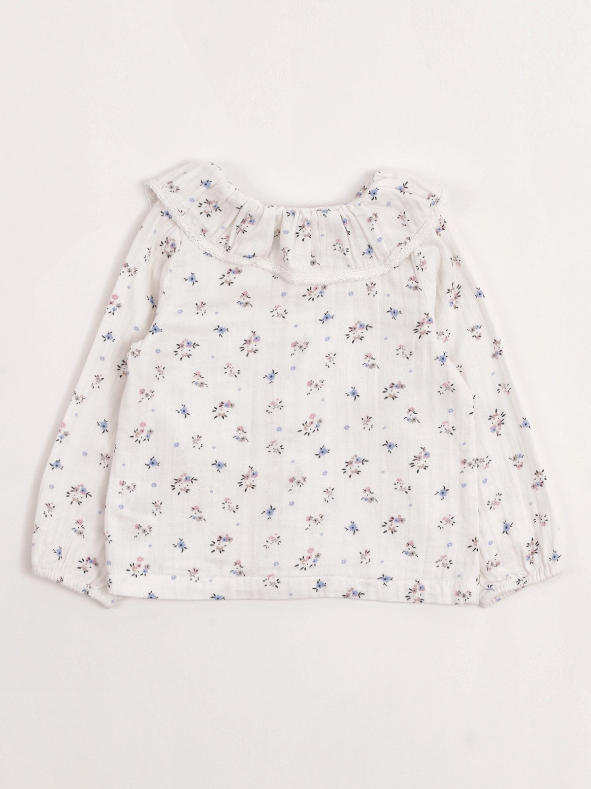 BLUSA CUTE MANGA LARGA MUSELINA BEBÉ NIÑA BABY HARVEST - 2