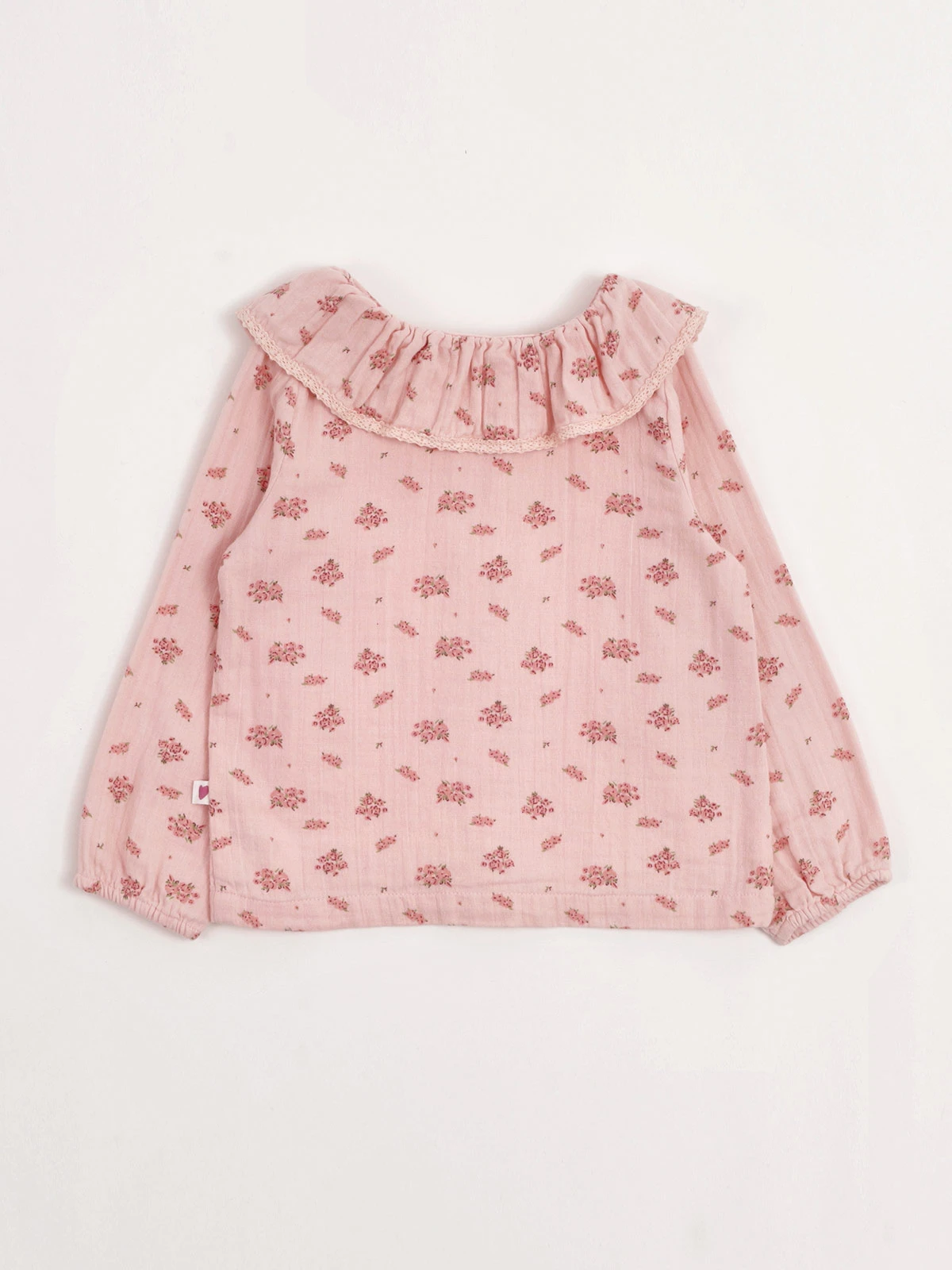 BLUSA CUTE MANGA LARGA MUSELINA BEBÉ NIÑA BABY HARVEST - 2