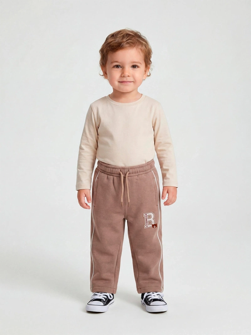 PANTALÓN DE BUZO ALGODÓN NIÑO BABY HARVEST - 1