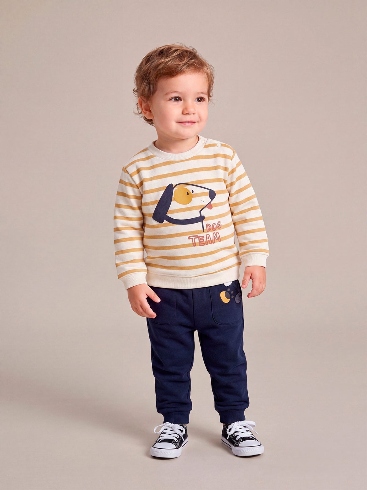 CONJUNTO POLERA + BUZO NIÑO BABY HARVEST - 1