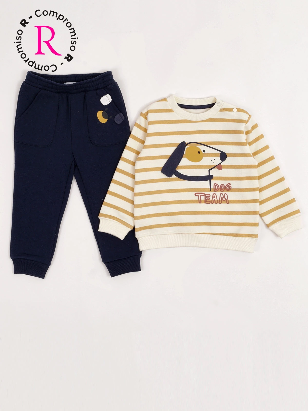 CONJUNTO POLERA + BUZO NIÑO BABY HARVEST - 3