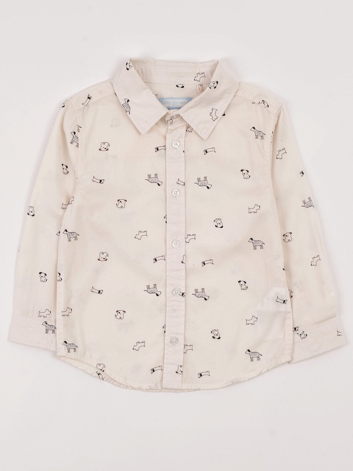 CAMISA MANGA LARGA ALGODÓN NIÑO BABY HARVEST - 3