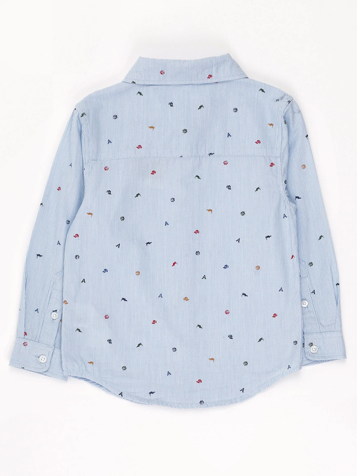 CAMISA MANGA LARGA ALGODÓN NIÑO BABY HARVEST - 4