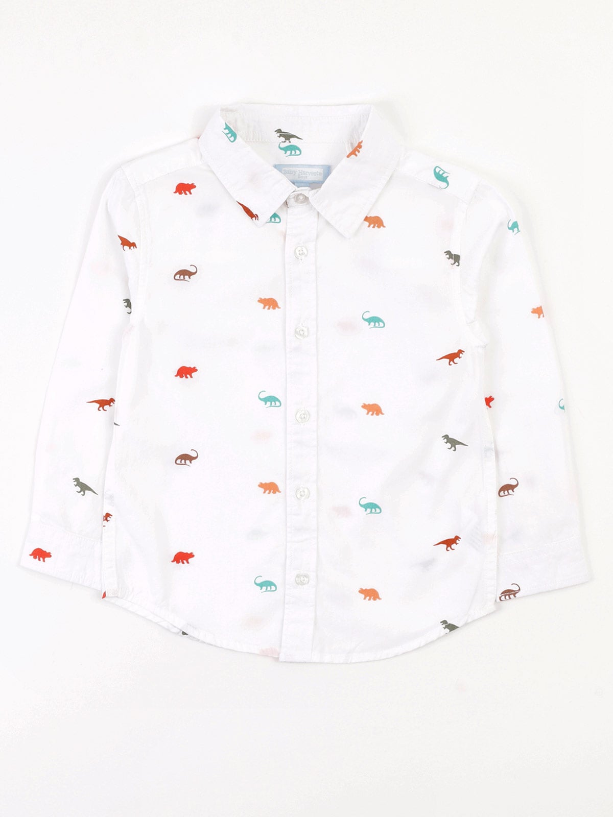 CAMISA MANGA LARGA ALGODÓN NIÑO BABY HARVEST - 3