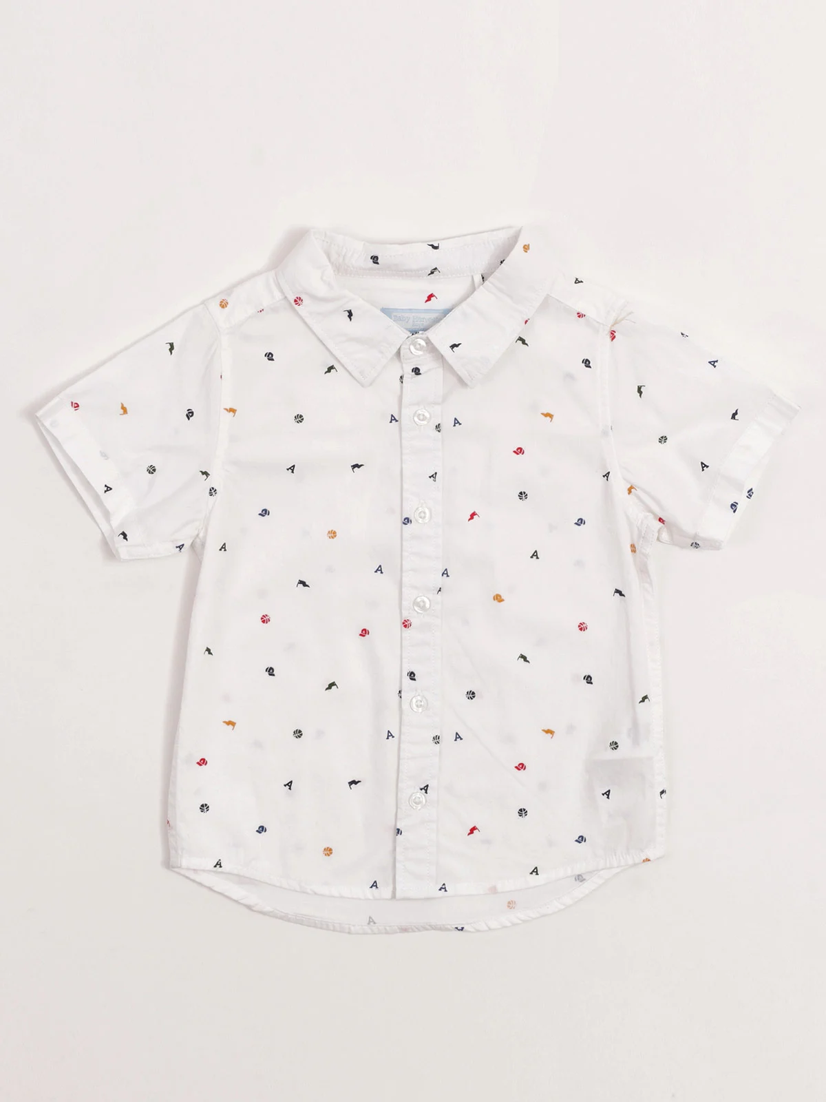 CAMISA MANGA CORTA ALGODÓN NIÑO BABY HARVEST PRINT - 3