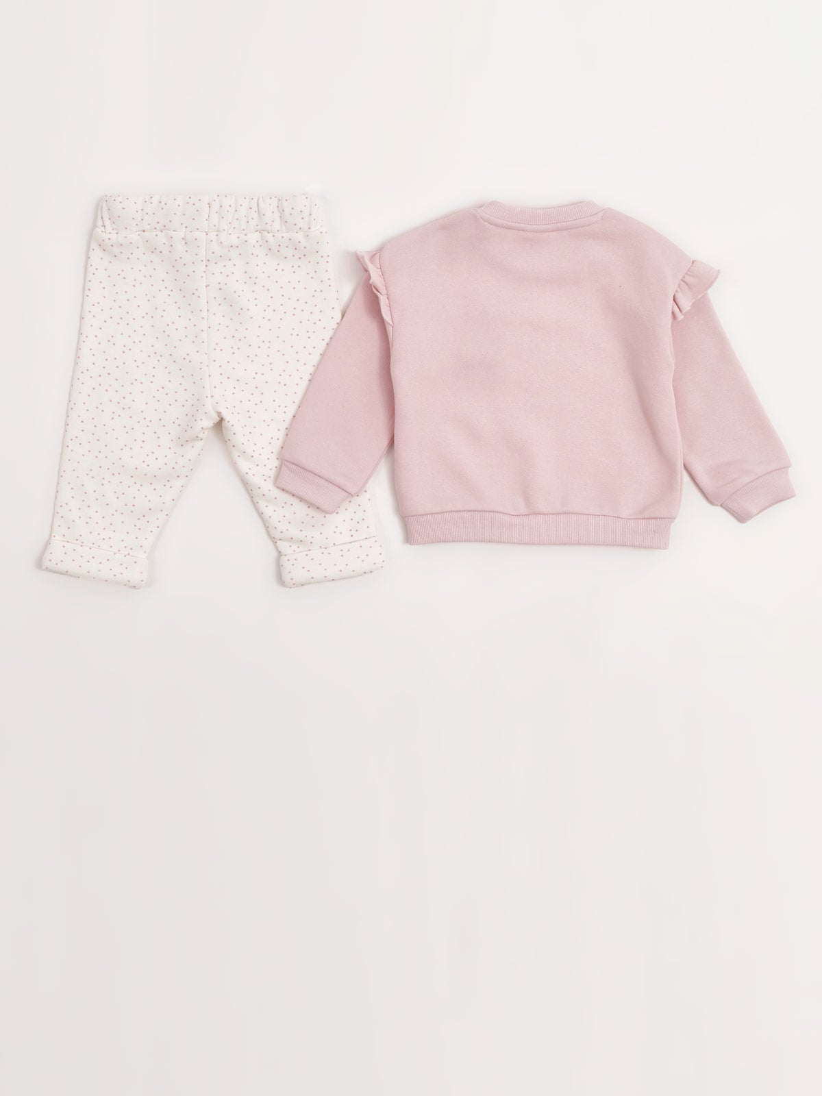 CONJUNTO POLERA + BUZO ALGODÓN NIÑA BABY HARVEST - 2