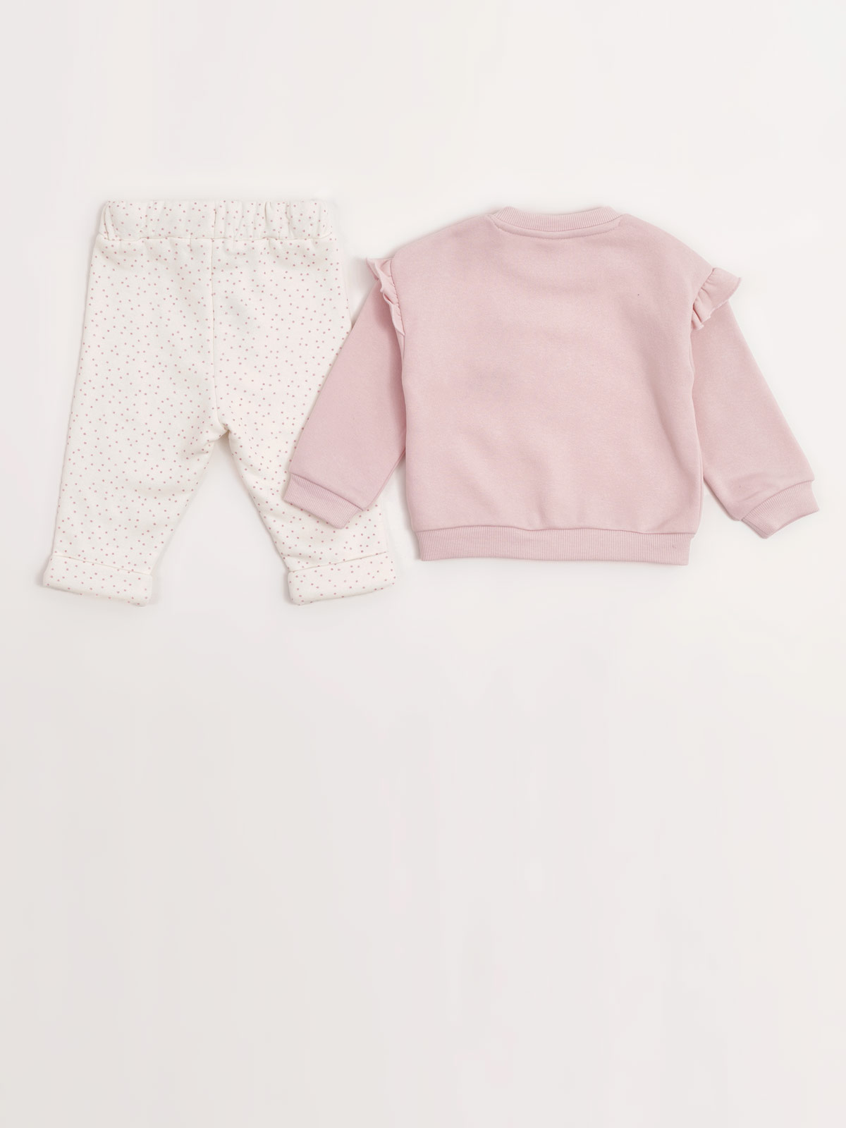 CONJUNTO POLERA + BUZO ALGODÓN NIÑA BABY HARVEST - 2