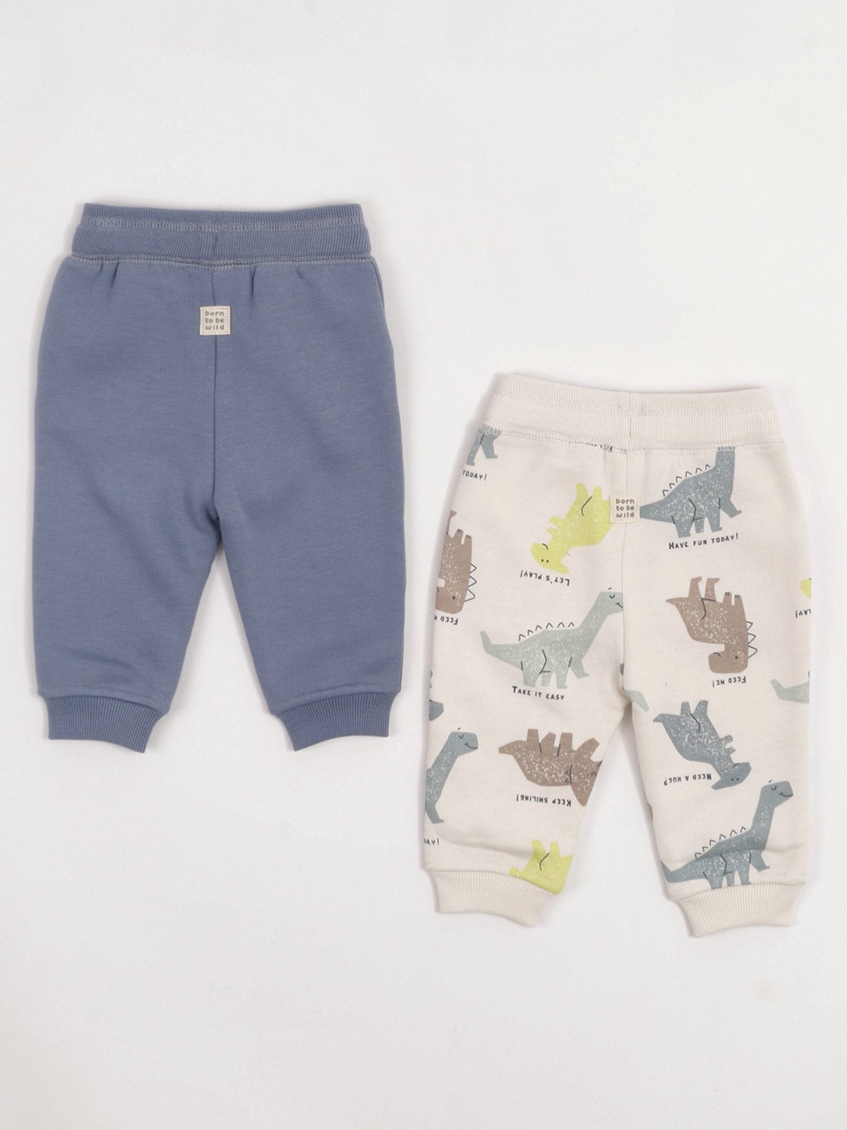 PACK X2 PANTALÓNES DE BUZO FRANELA BEBÉ NIÑO BABY HARVEST - 2