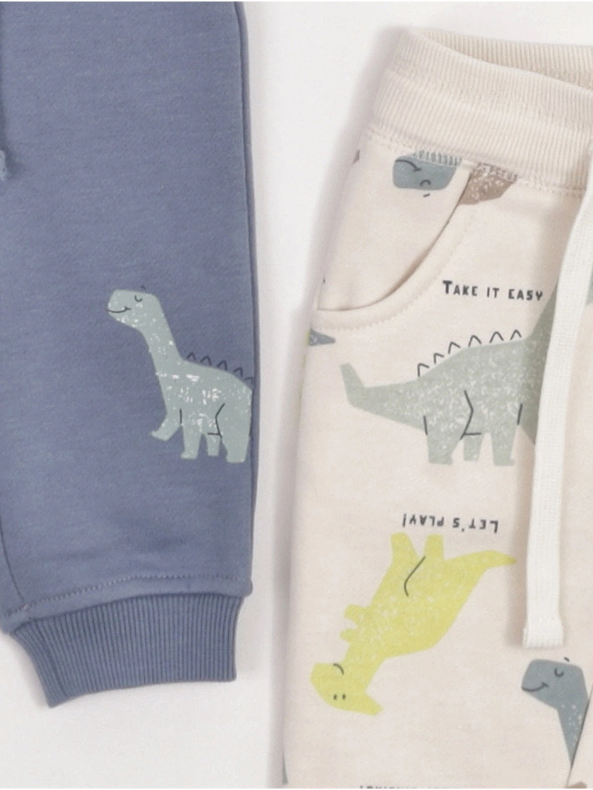 PACK X2 PANTALÓNES DE BUZO FRANELA BEBÉ NIÑO BABY HARVEST - 3