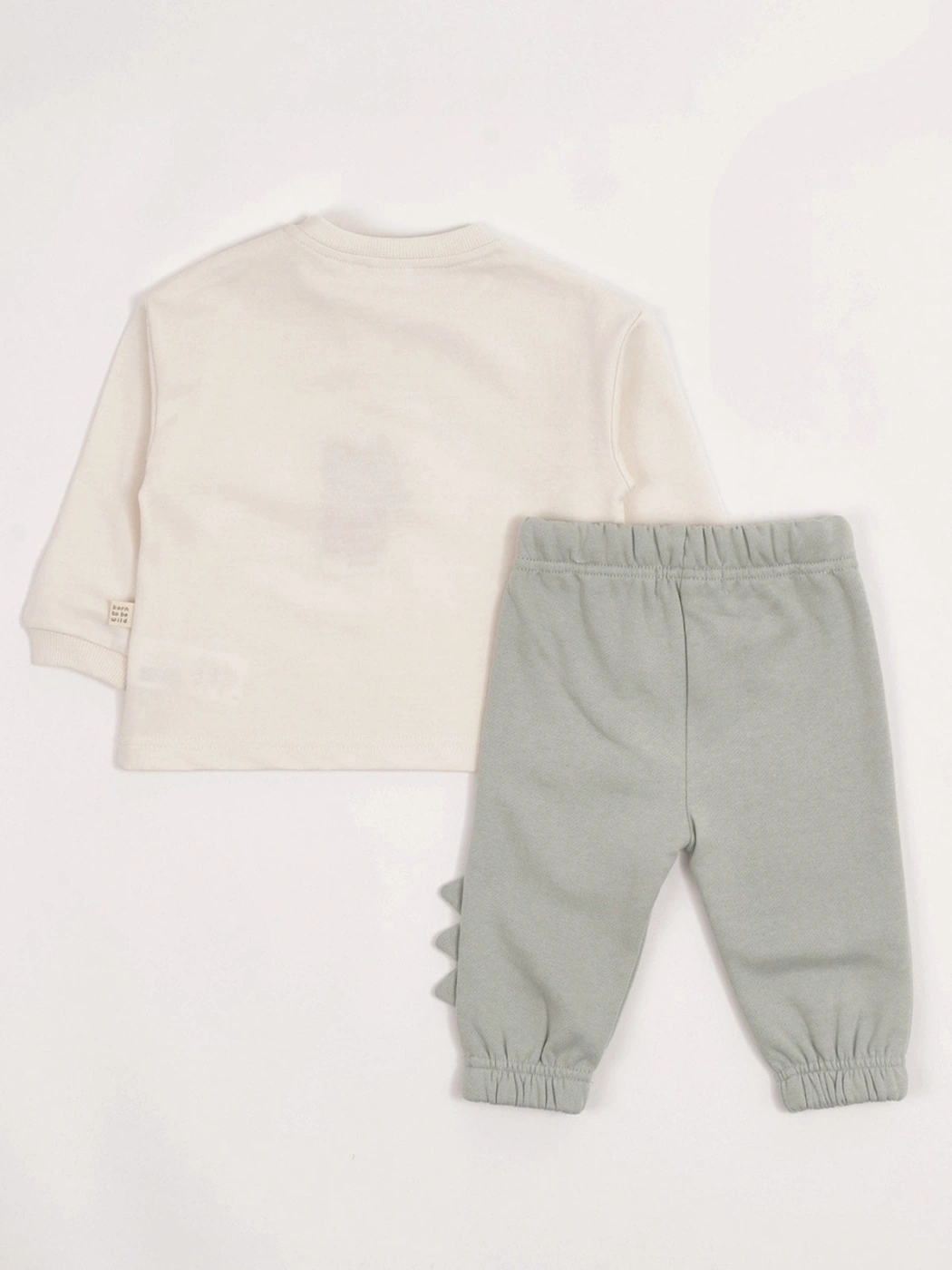 CONJUNTO POLERA FRENCH TERRY + PANTALON BEBE NIÑO BABY HARVEST - 4