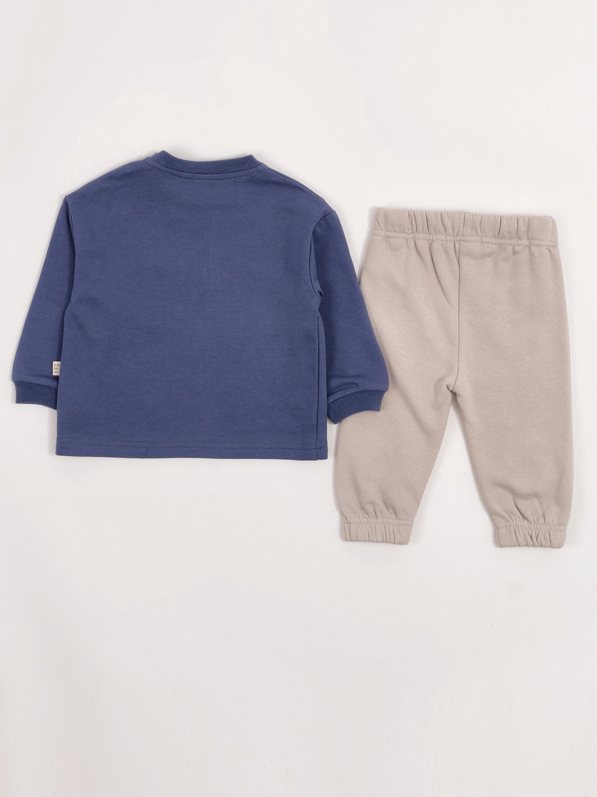 CONJUNTO POLO + PANTALÓN + BABERO ALGODÓN NIÑO BABY HARVEST - 2
