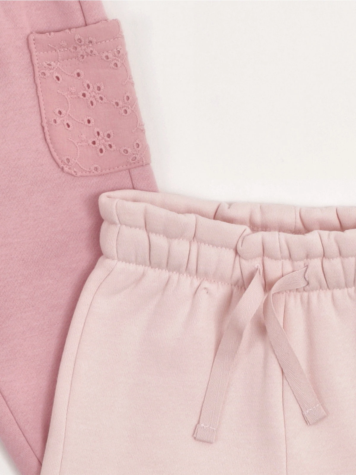 PACK X2 PANTALÓN DE BUZO ALGODÓN NIÑA BABY HARVEST - 3