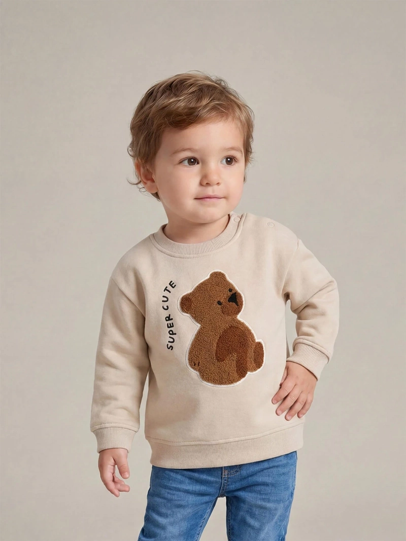 POLERA TOWEL FRANELA BEBÉ NIÑO BABY HARVEST - 1