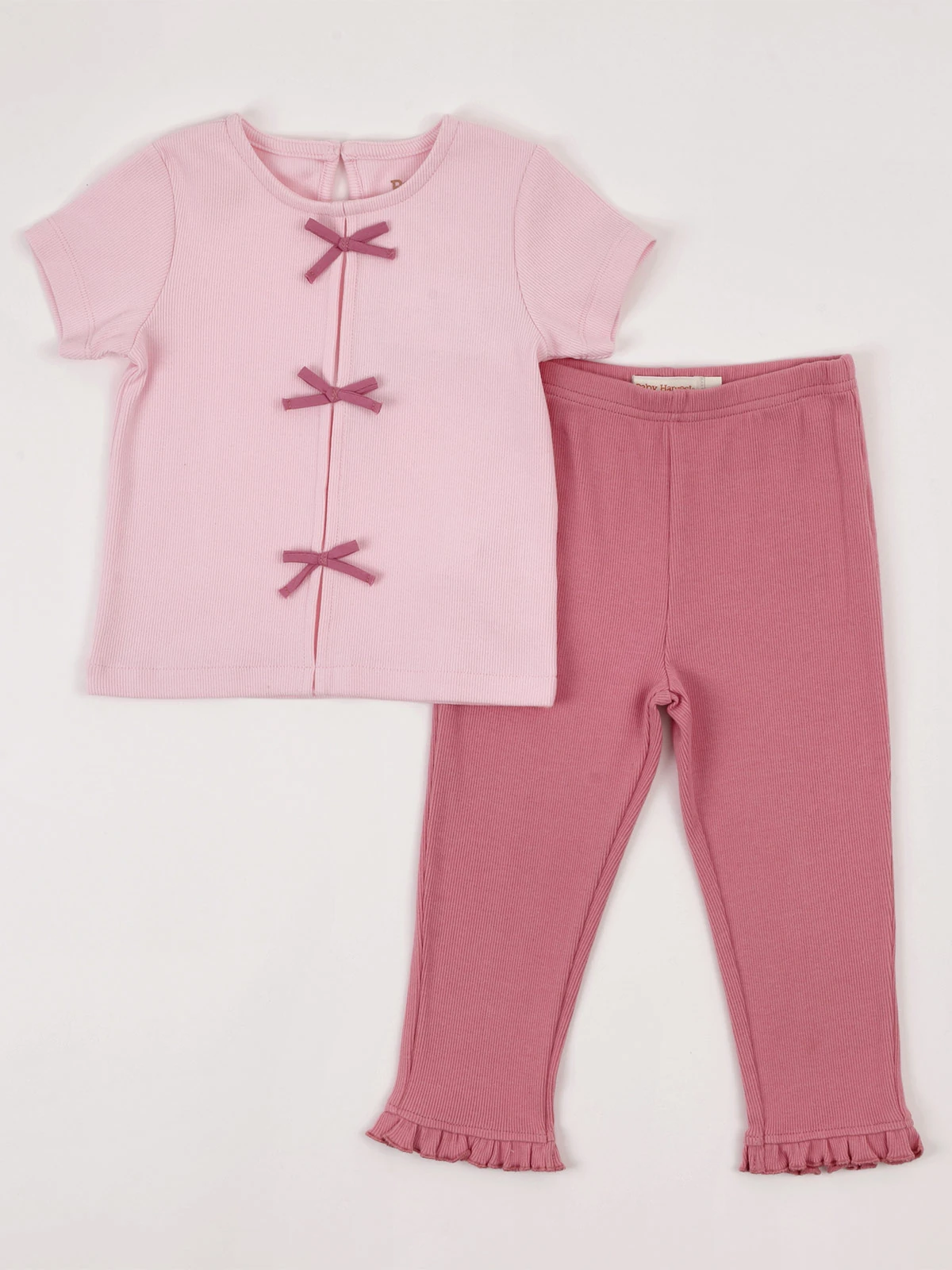 CONJUNTO POLO + LEGGING ALGODÓN NIÑA BABY HARVEST - 3