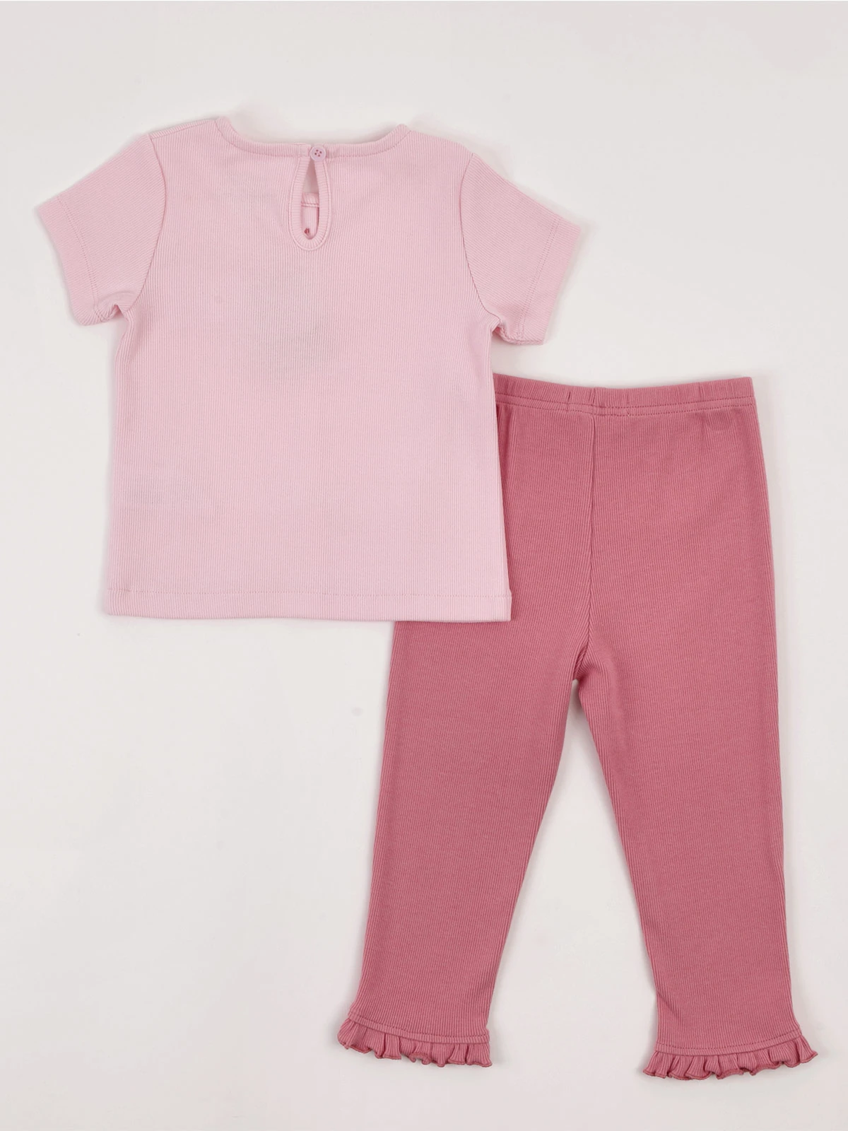CONJUNTO POLO + LEGGING ALGODÓN NIÑA BABY HARVEST - 4