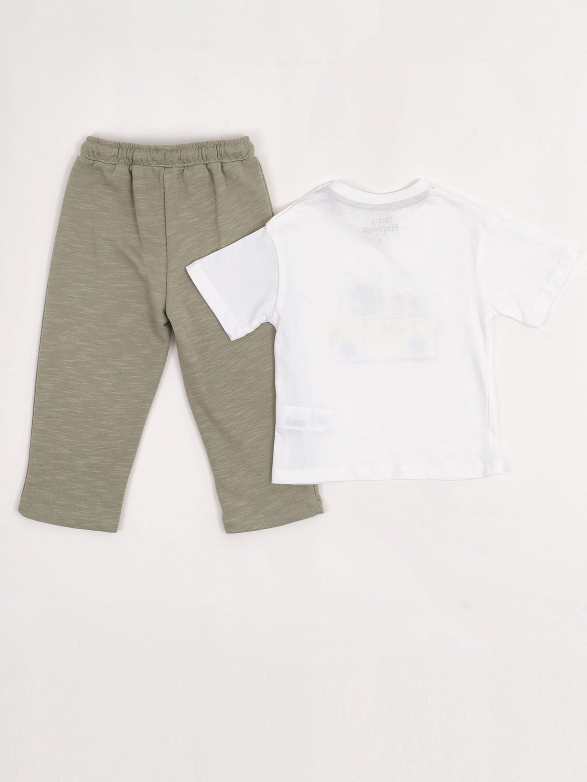 CONJUNTO POLO + PANTALÓN ALGODÓN NIÑO BABY HARVEST - 4