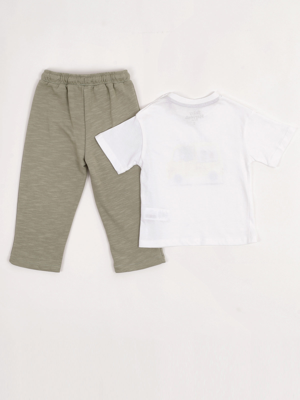 CONJUNTO POLO + PANTALÓN ALGODÓN NIÑO BABY HARVEST - 4