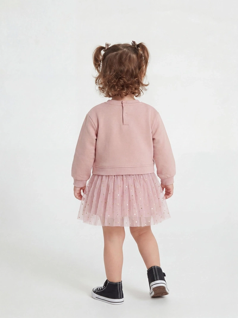 POLERA VESTIDO BEBÉ NIÑA BABY HARVEST - 2
