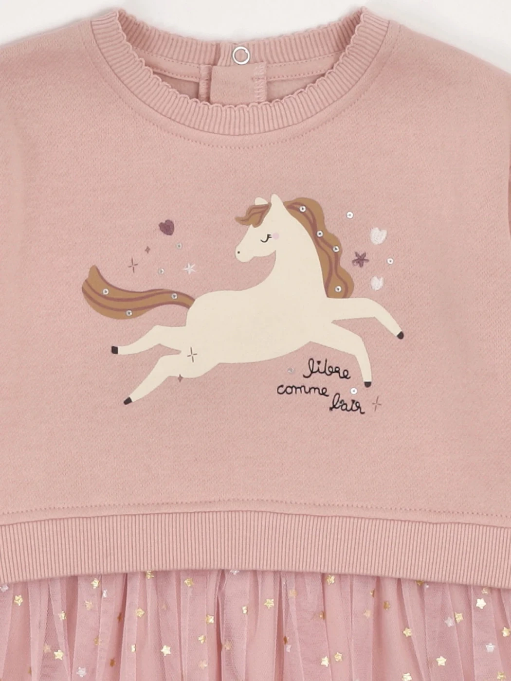 POLERA VESTIDO BEBÉ NIÑA BABY HARVEST - 5