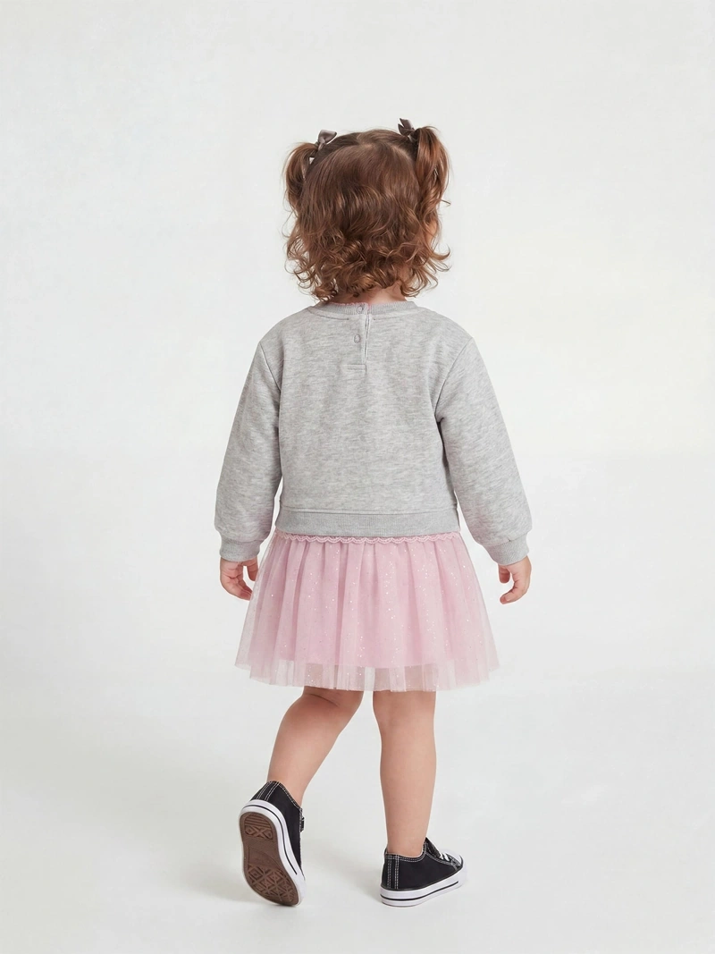 POLERA VESTIDO BEBÉ NIÑA BABY HARVEST - 2