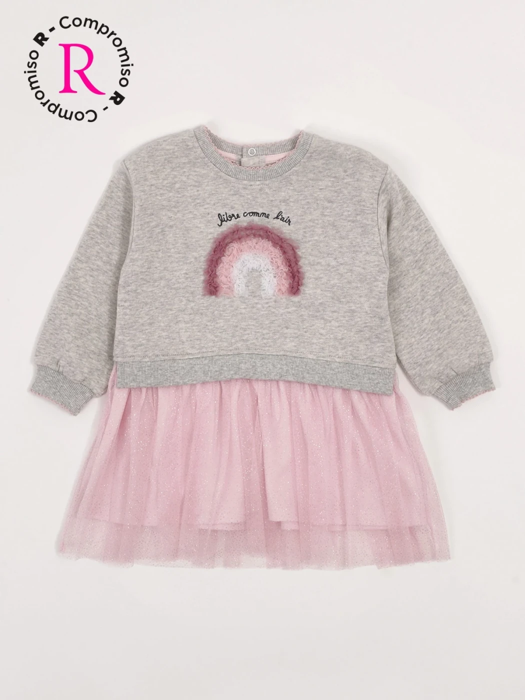 POLERA VESTIDO BEBÉ NIÑA BABY HARVEST - 3