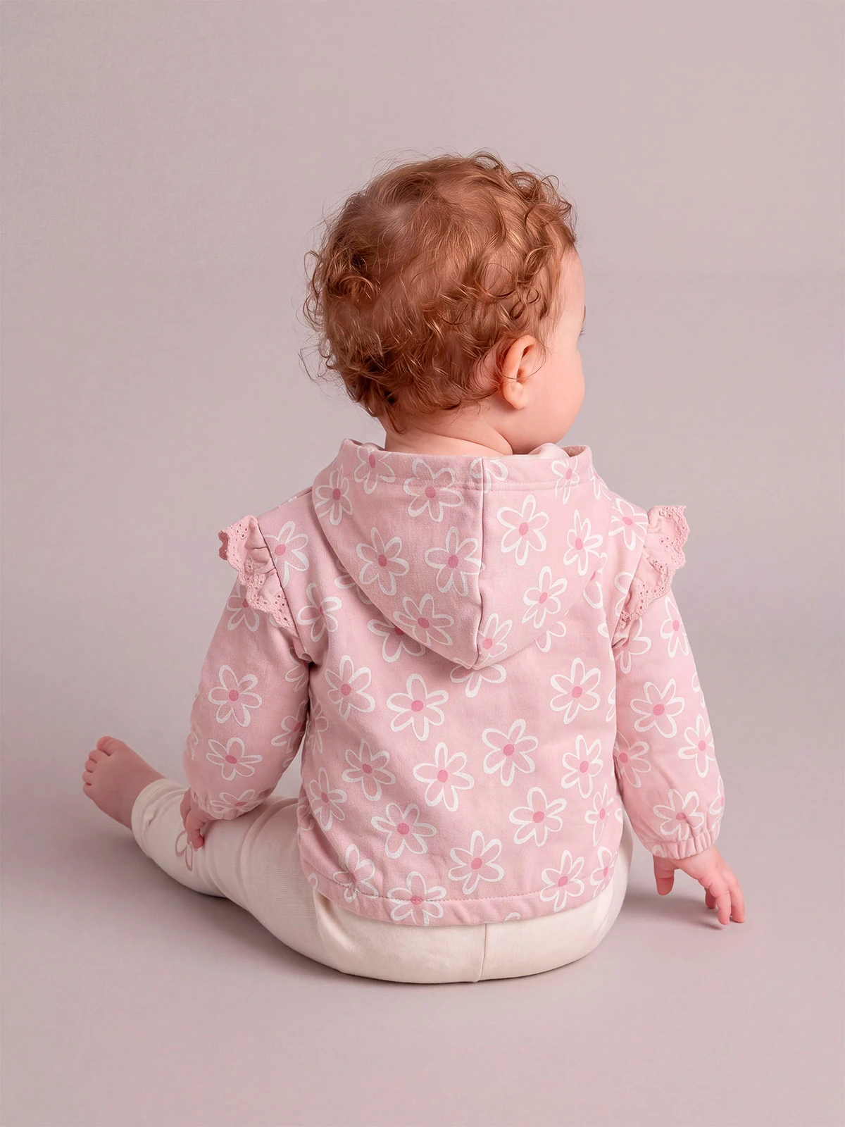 CONJUNTO BODY + POLERA + PANTALÓN DE BUZO ALGODÓN NIÑA BABY HARVEST - 2