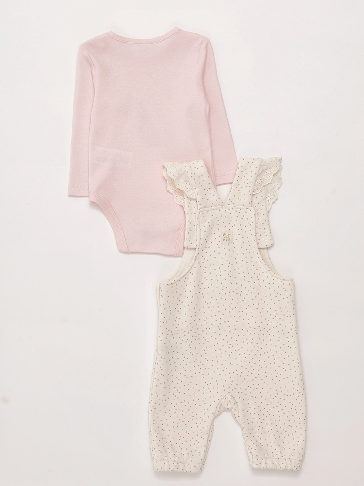 CONJUNTO BODY + JARDINERA ALGODÓN NIÑA BABY HARVEST - 4