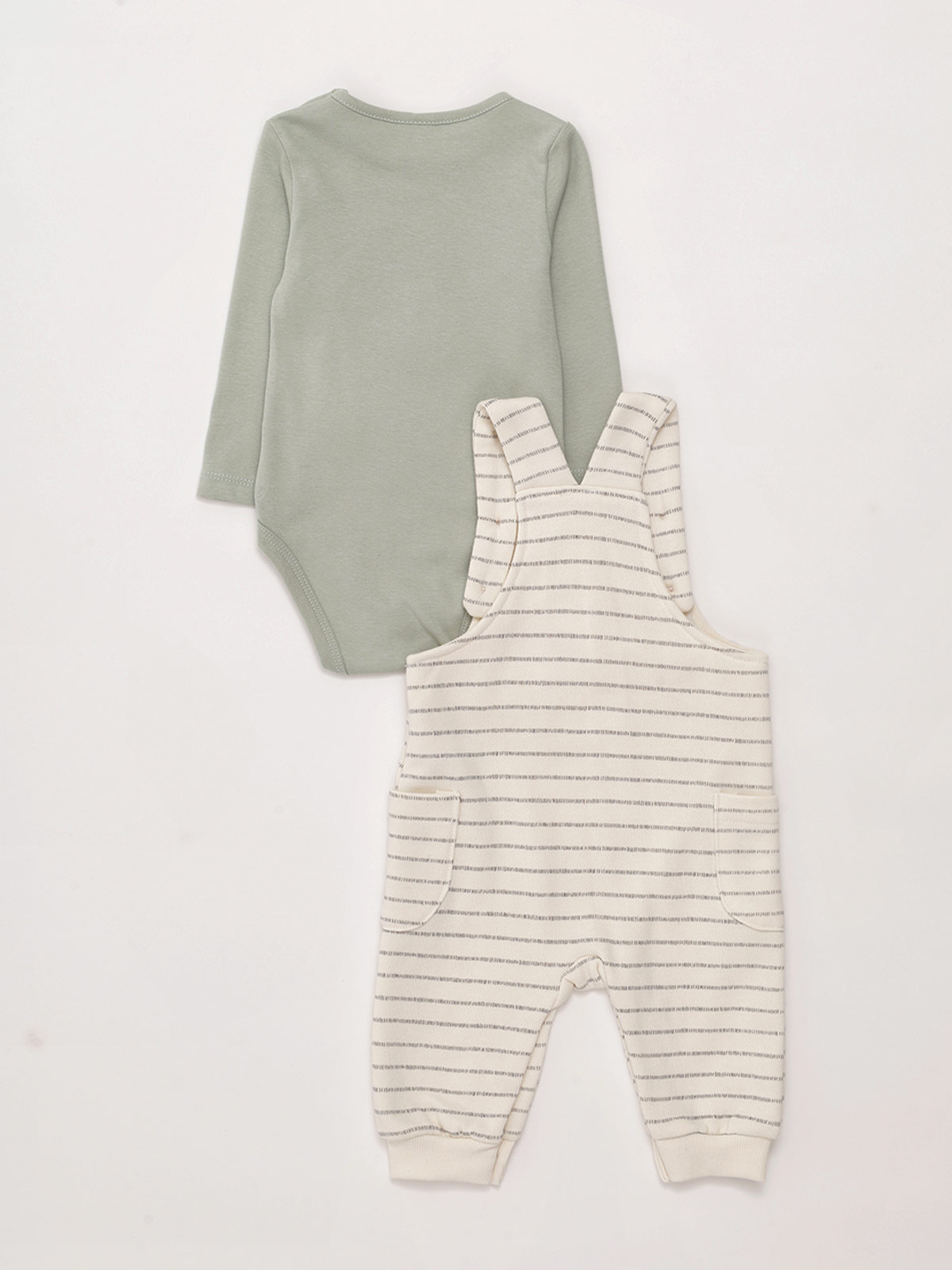 CONJUNTO BODY + JARDINERA ALGODÓN NIÑO BABY HARVEST - 2