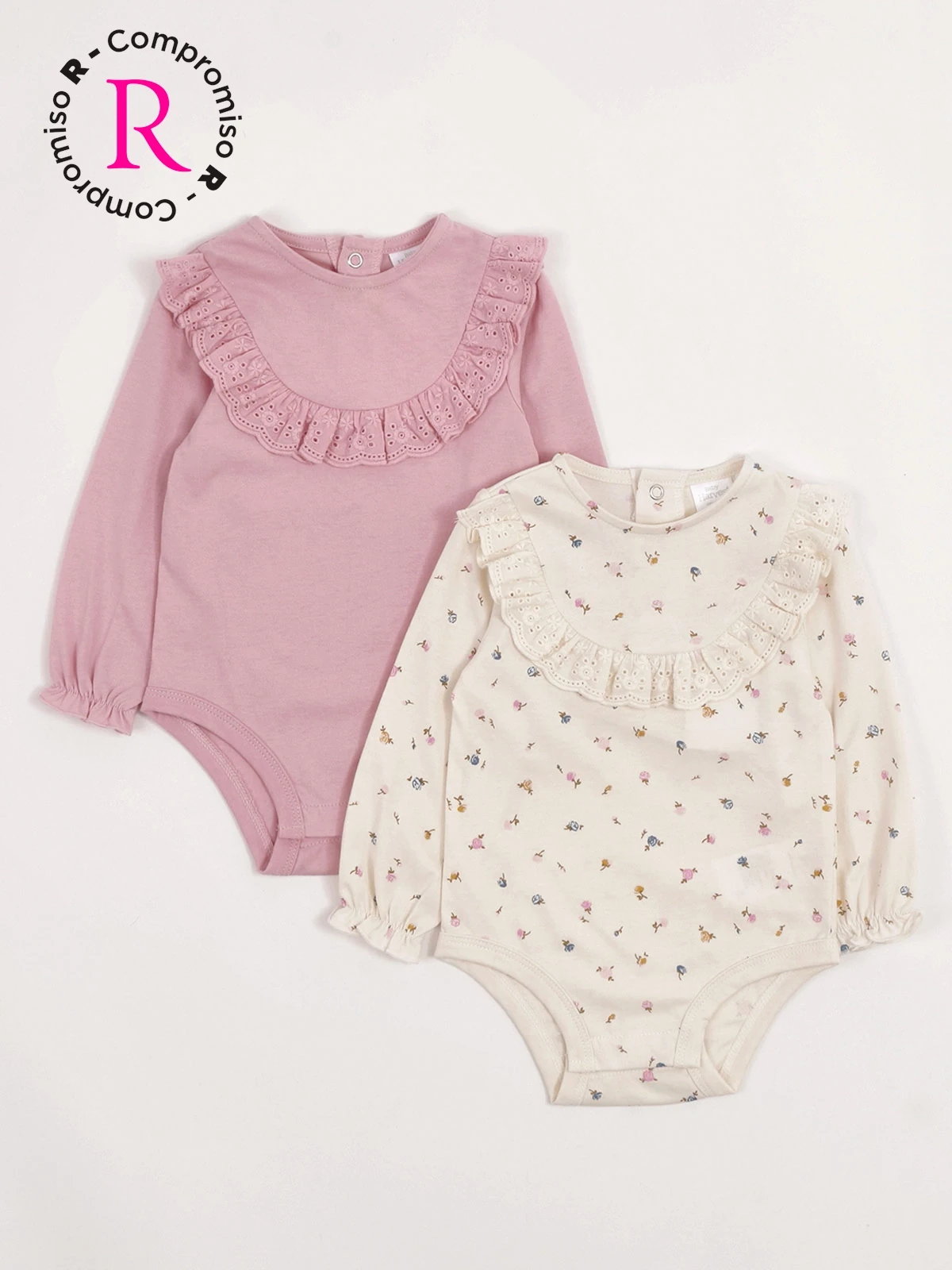 PACK X2 BODY ALGODÓN NIÑA BABY HARVEST - 1