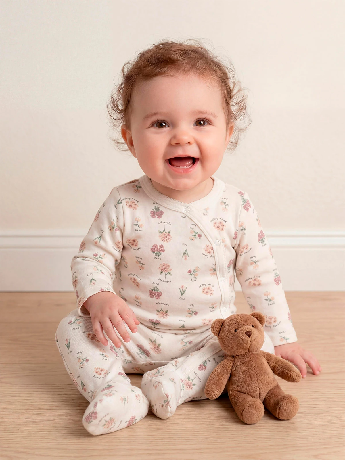 ENTERIZO PLUSH BEBÉ NIÑA BABY HARVEST - 1