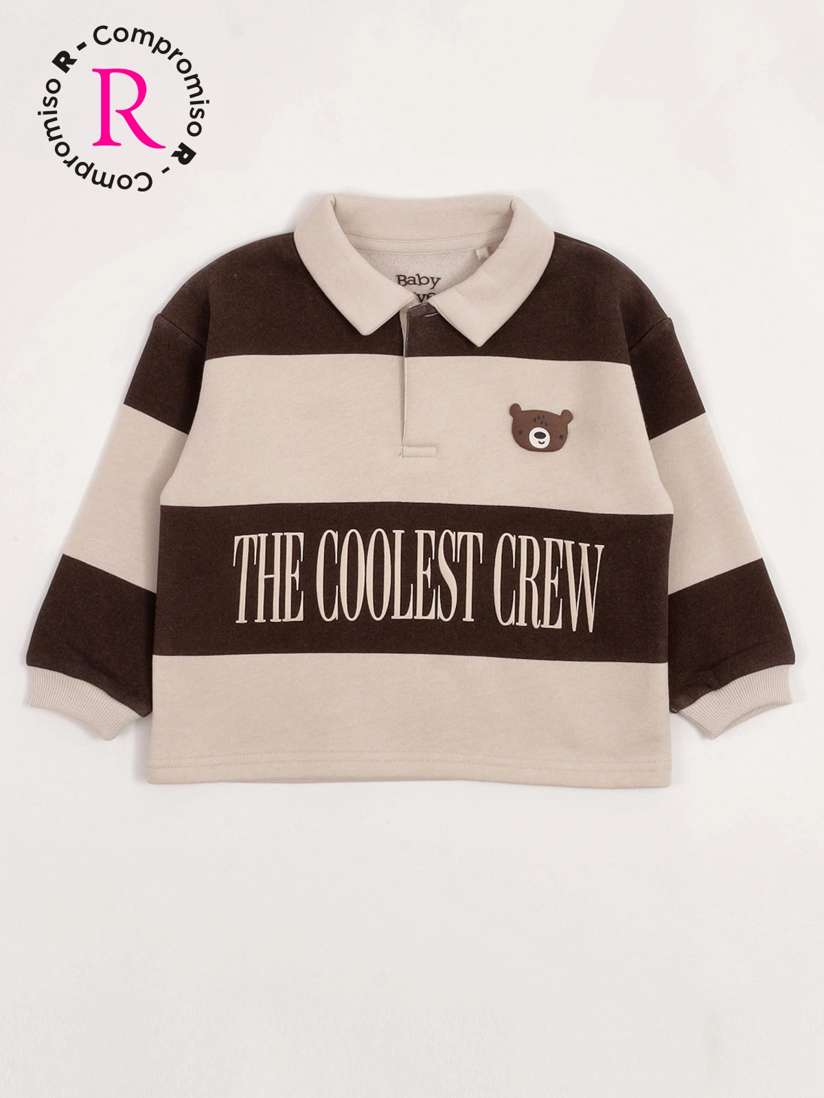 POLERA TEAM FRANELA CON CUELLO BEBÉ NIÑO BABY HARVEST - 3