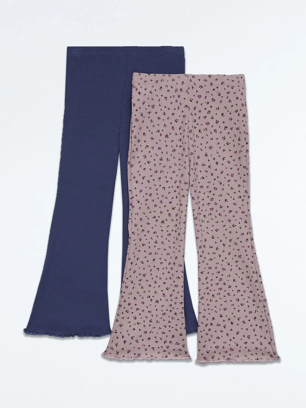 PACK X2 LEGGINGS RIB BEBÉ NIÑA BABY HARVEST - 1