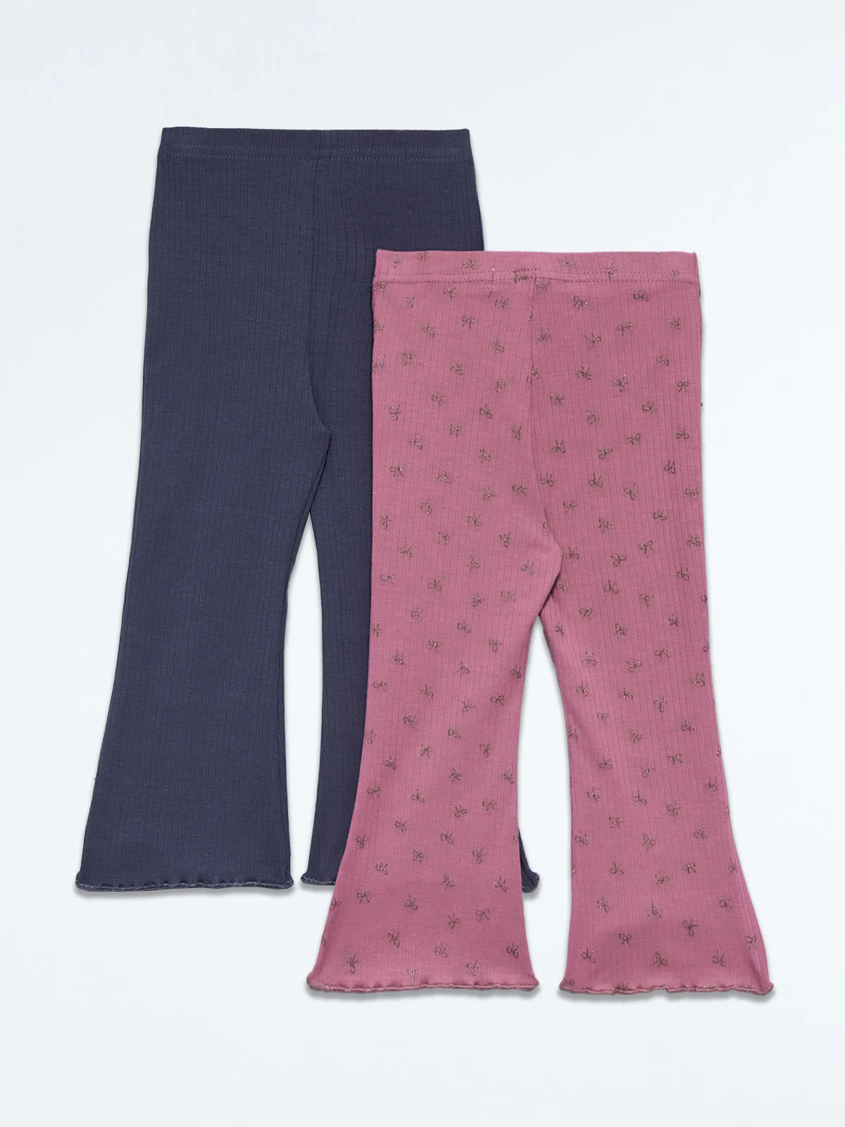 PACK X2 LEGGINGS RIB BEBÉ NIÑA BABY HARVEST - 2