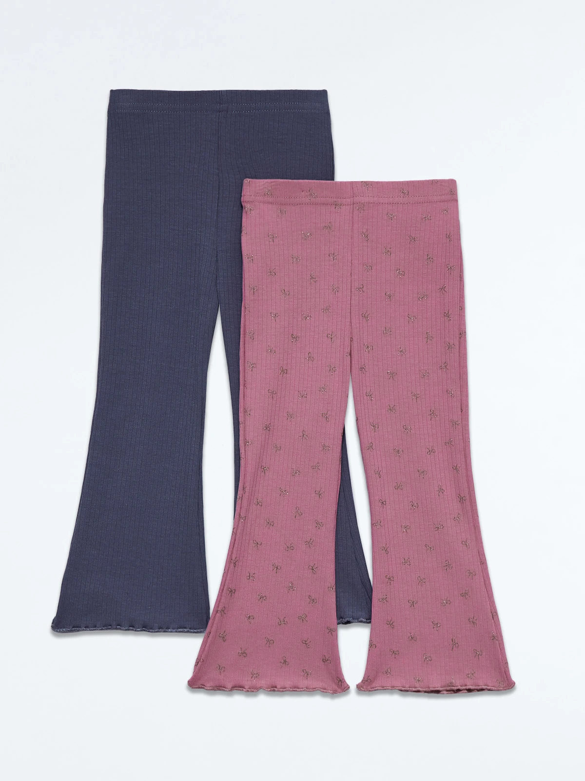PACK X2 LEGGINGS RIB BEBÉ NIÑA BABY HARVEST - 1
