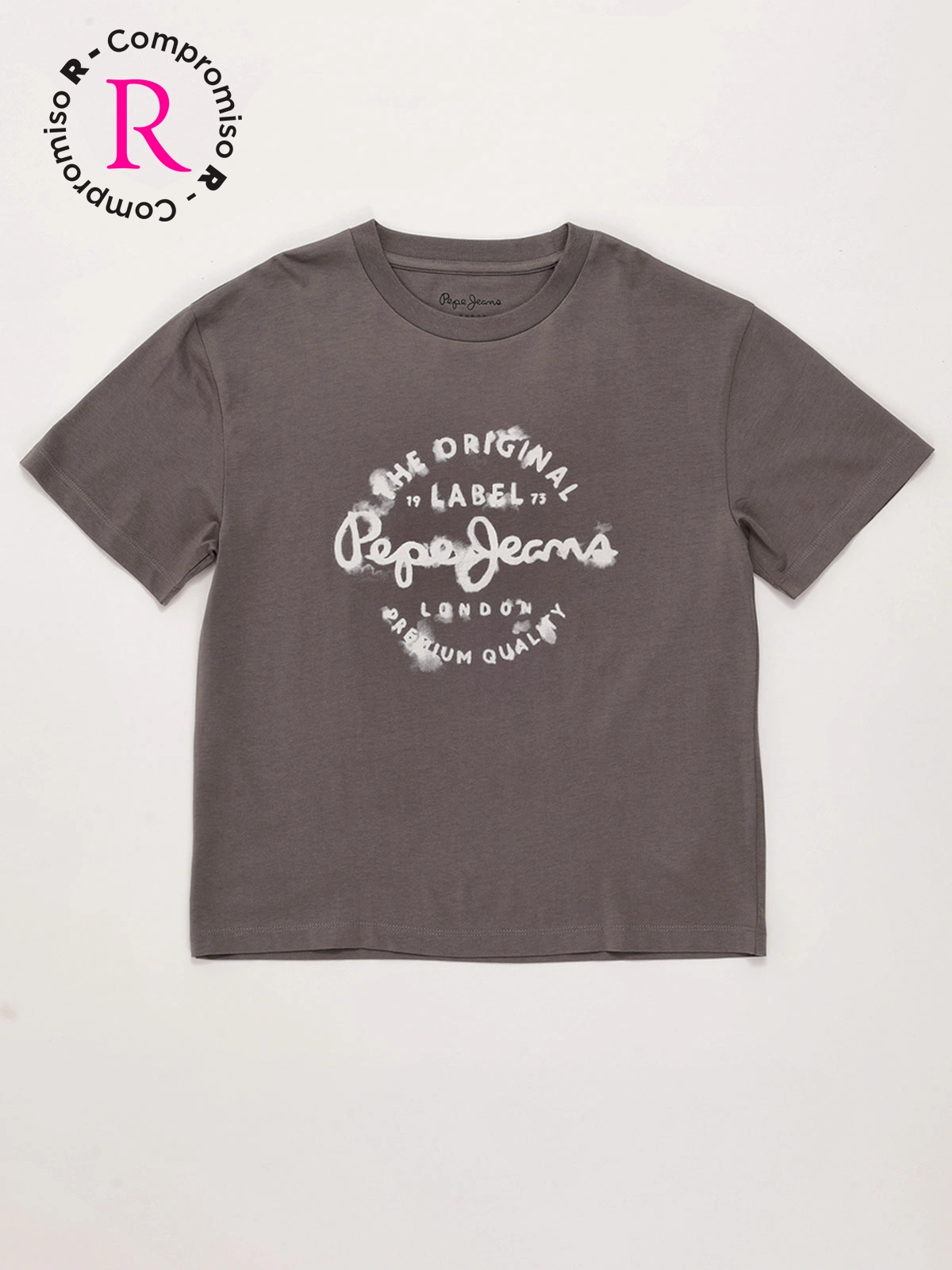 POLO MANGA CORTA ALGODÓN NIÑO PEPE JEANS - 1