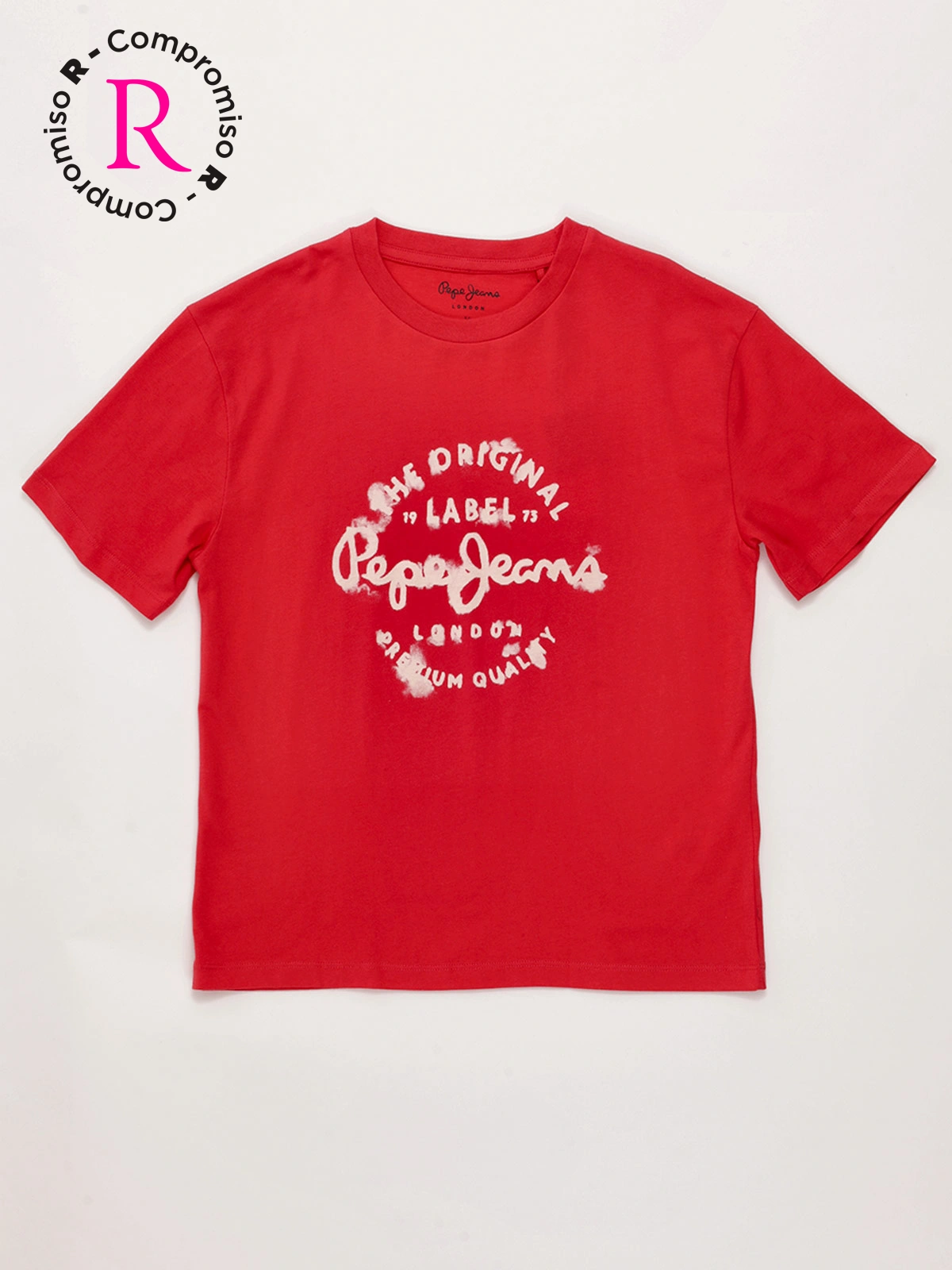 POLO MANGA CORTA ALGODÓN NIÑO PEPE JEANS - 1