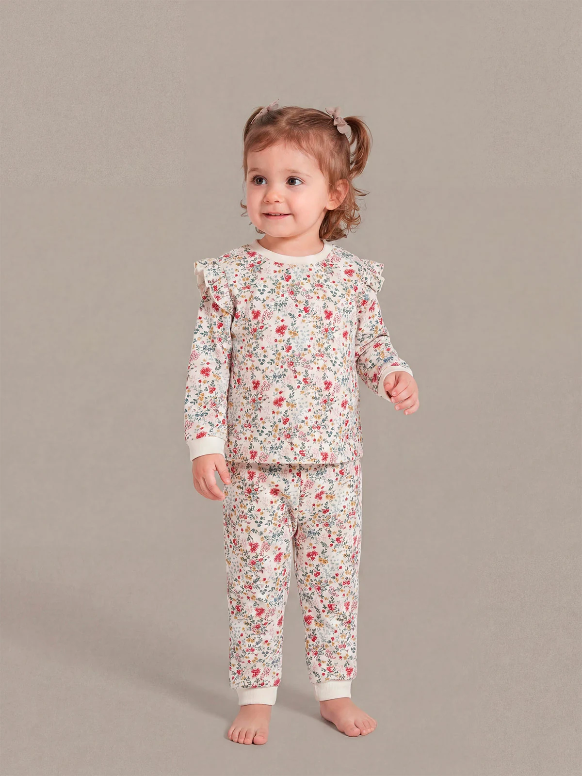 PIJAMA ALGODÓN NIÑA BABY HARVEST PRINT - 1