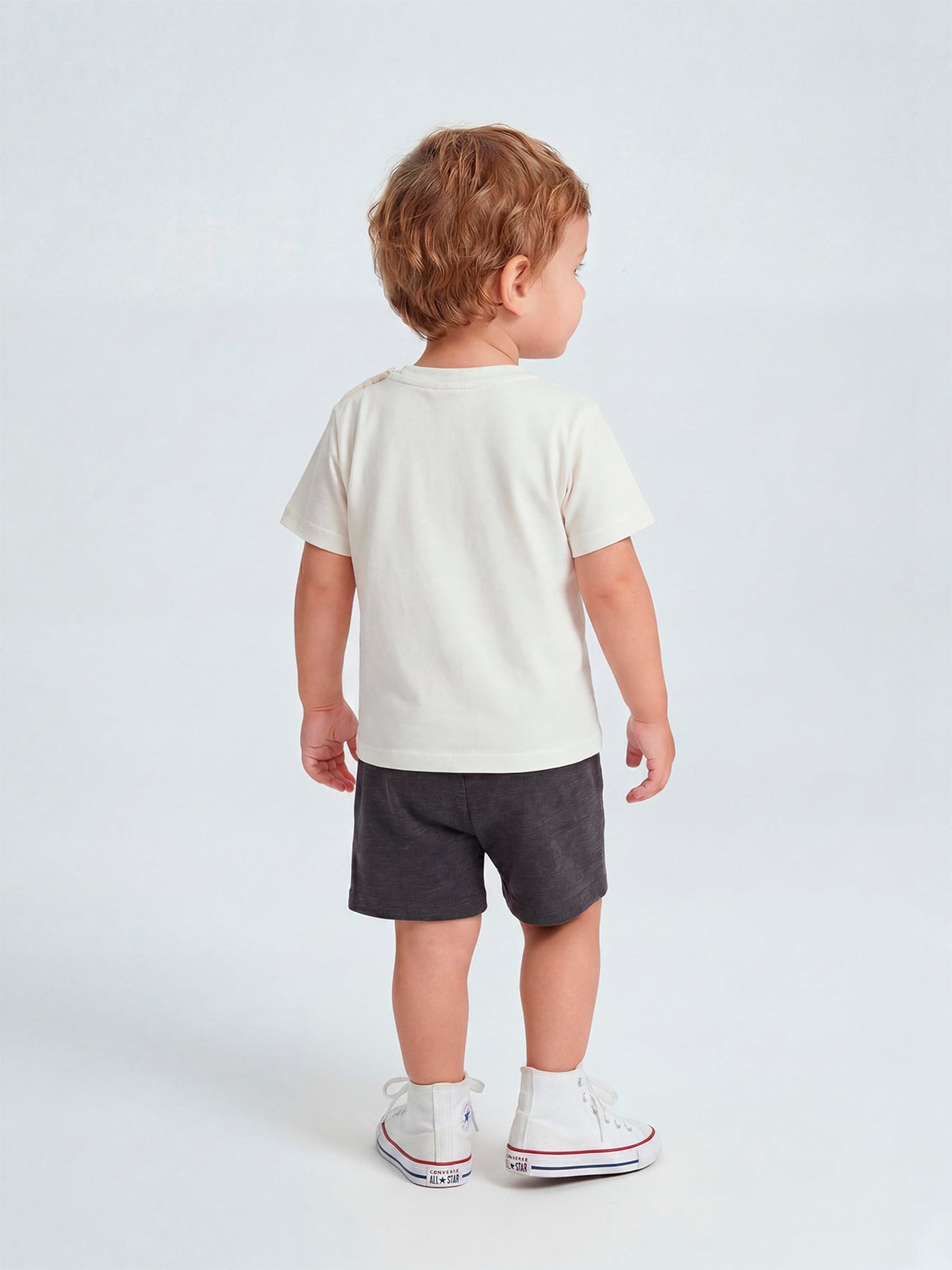 CONJUNTO POLO + SHORT ALGODÓN NIÑO BABY HARVEST - 2