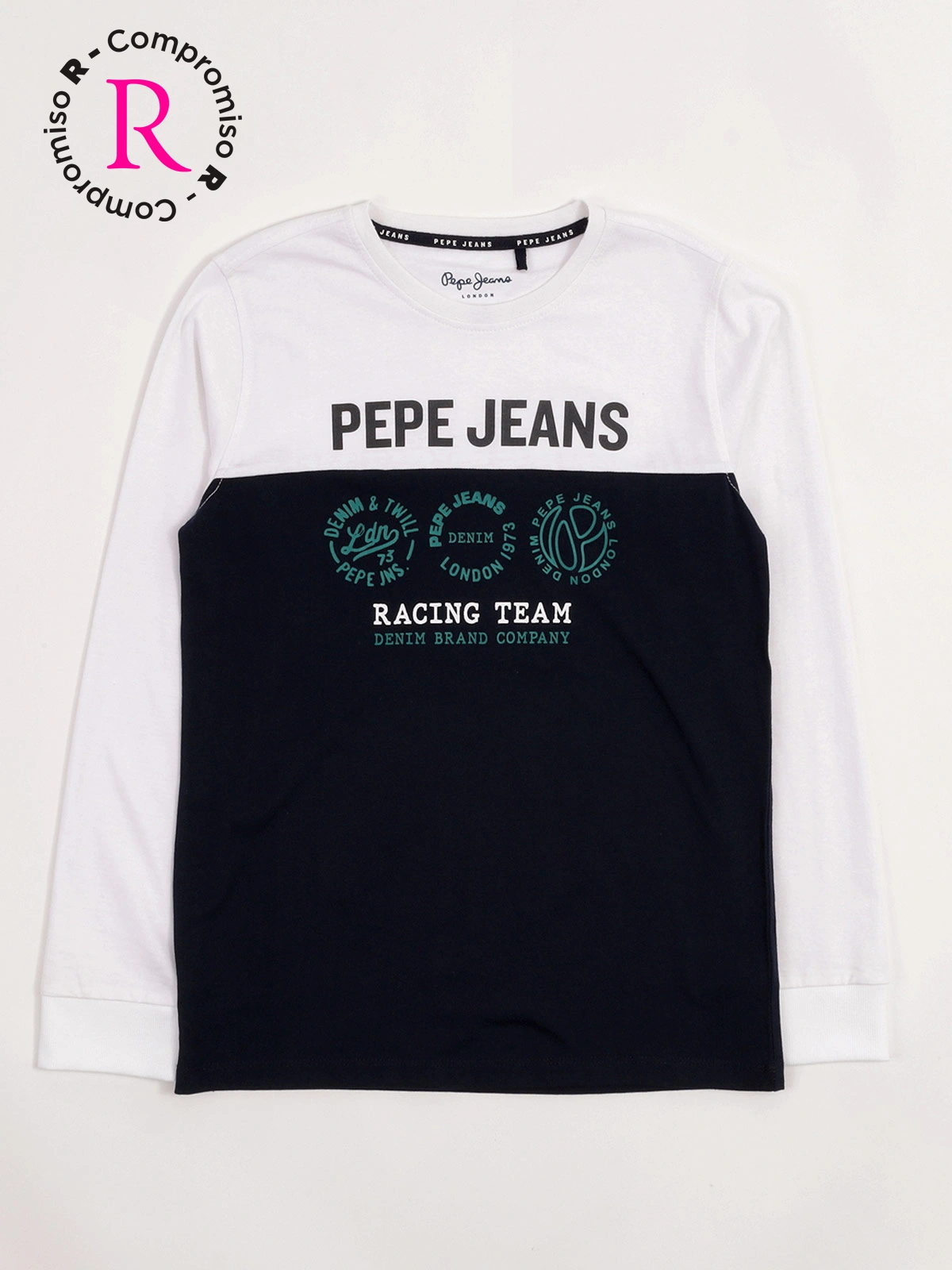 POLO MANGA LARGA ALGODÓN NIÑO PEPE JEANS - 1